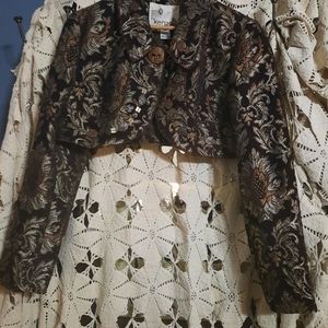 Kenzie Cropped Bolero Evening Jacket